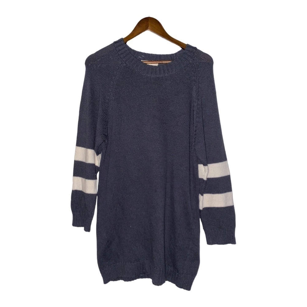 Mouchette Oversize Scoop Neck Slouchy Sweater Long Sleeve‎ Pullover Women M